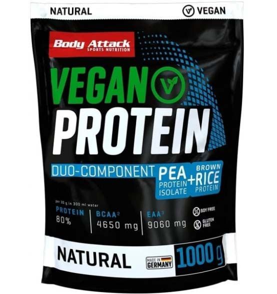 Body Attack Vegan Protein (Neutral)