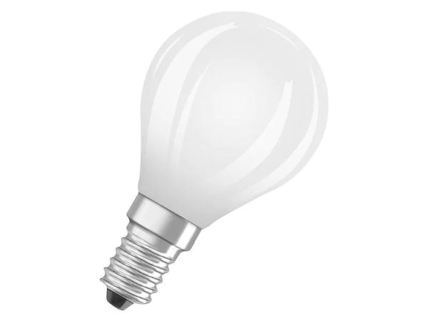 Osram Star Classic P 60 W (Retro) mit E14 Gewinde - LED Lampe mit Glaskolben (Retrofit)