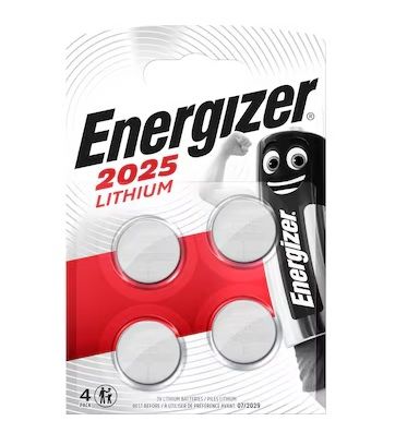Energizer, CR2025 - 4 Knopfzellen