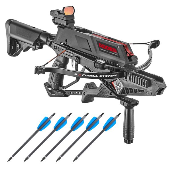 EK Archery Cobra RX Adder Pfeilarmbrust - Sport Pistolen Armbrust mit Zielfernrohr