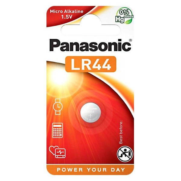 Panasonic LR44 - Knopfzellen-Batterie