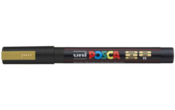 Uni Posca PC-3M - Marker Gold Fein (0.9 - 1.3 mm)