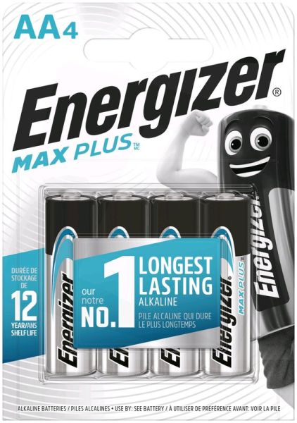 Energizer Max Plus, AA - 4 Batterien