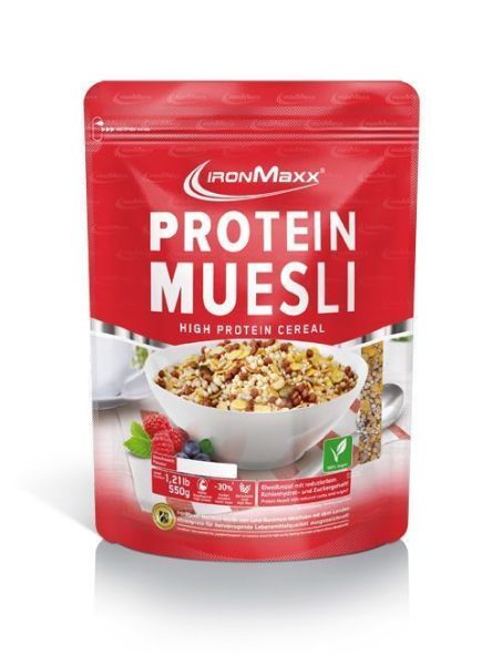 Ironmaxx Protein Müsli (Strawberry)