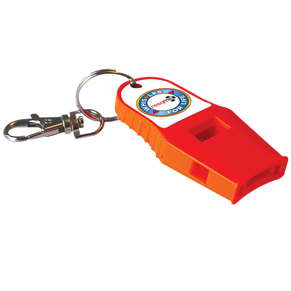 Resqme Whistles for Life 120 dB (orange) - Notfall-Trillerpfeife