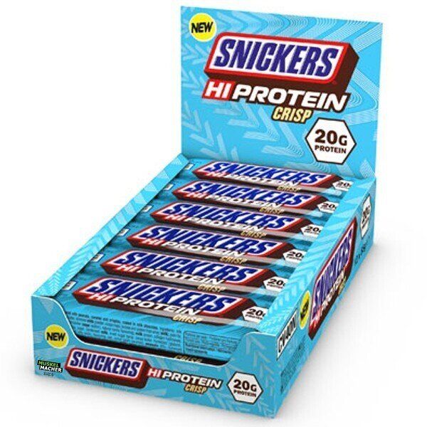 Snickers HI Protein Crisp 12x55g