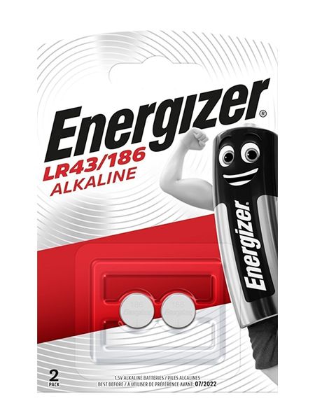 Energizer LR43/186 - 2 Knopfzellen