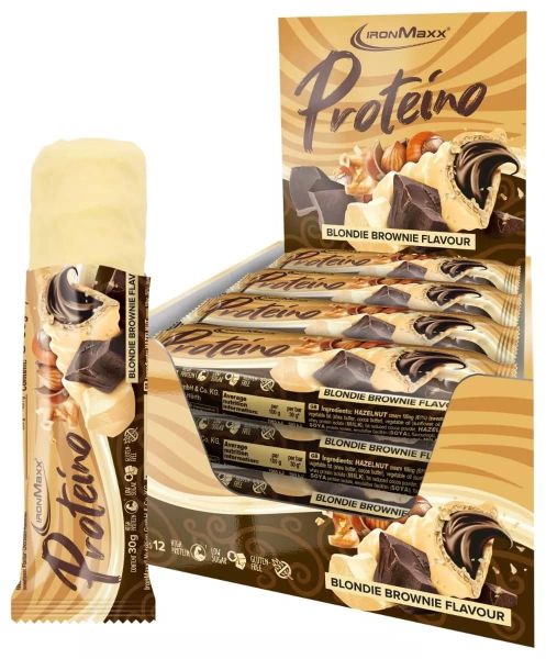 Ironmaxx Proteino 12x30g (Blondie Brownie)