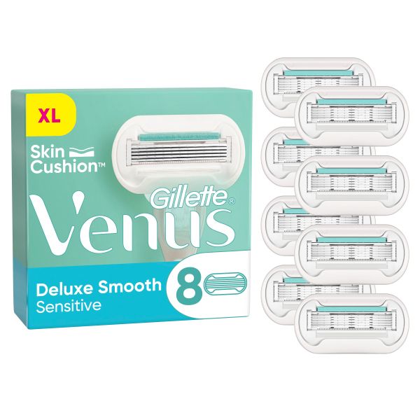 Venus Deluxe Smooth Sensitive - 8 Rasierklingen