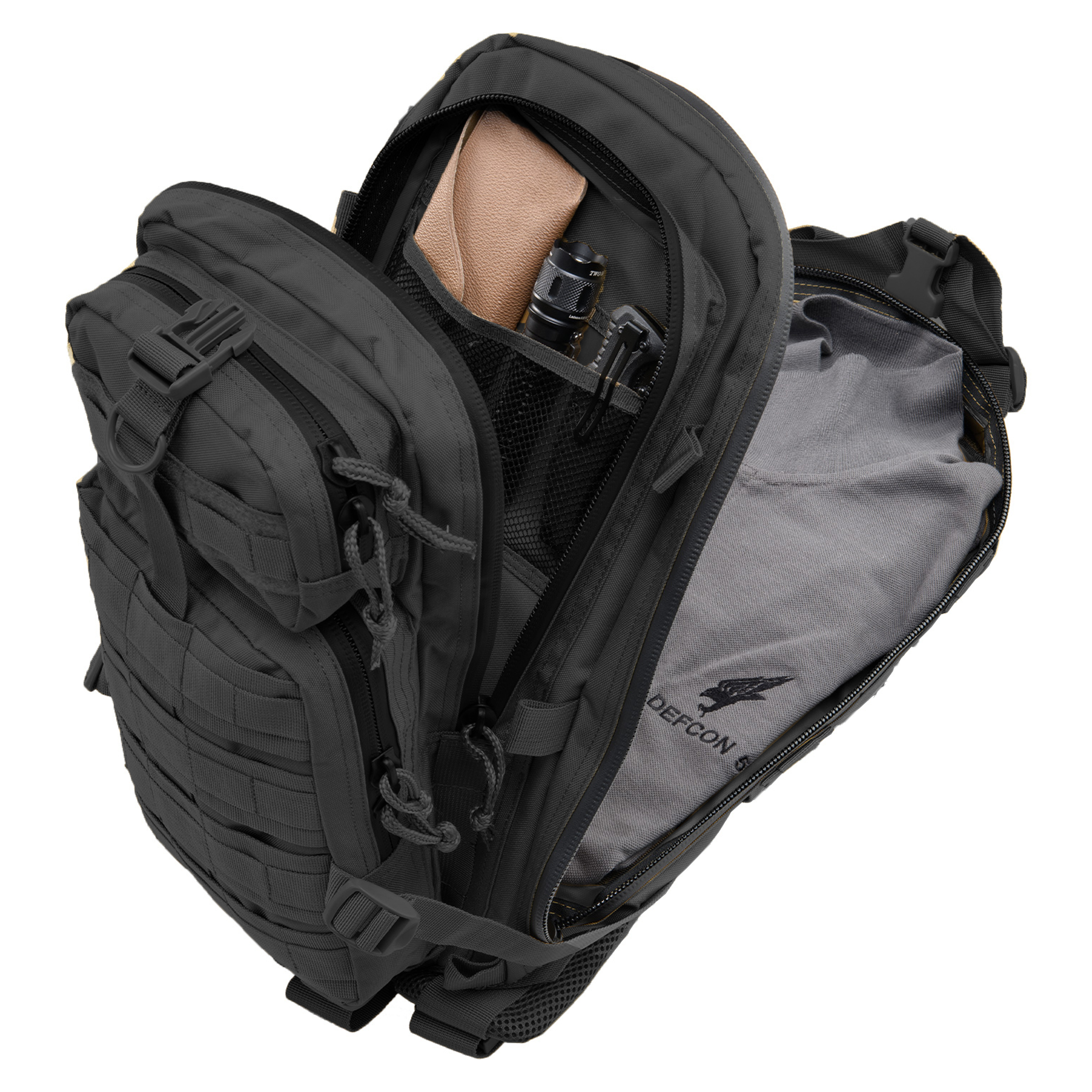 Defcon 5 Backpack Defcon 5 Tactical Backpack (Schwarz) - Militär-Rucksack kaufen ...
