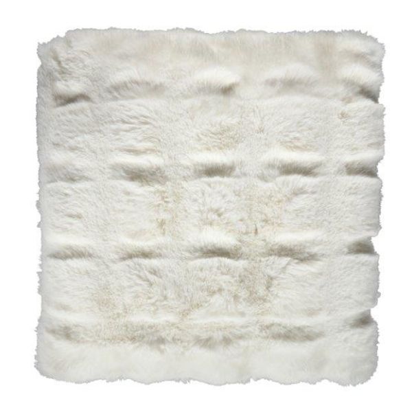 Eskimo Cloud Kissen (45x45cm) - Zierkissen in Crème (Natur)