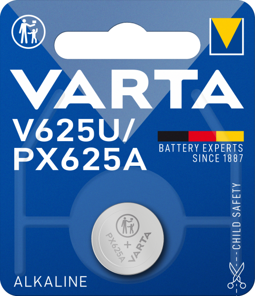 Varta V625U / PX625A - Knopfzellen Batterie (IEC LR9)