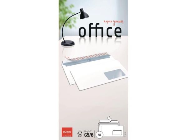 ELCO Office C5/6, mit Fenster rechts - 50 Couvert