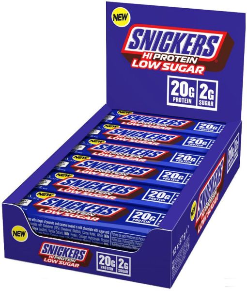 Snickers HI Protein Low Sugar 12x57g