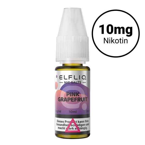 Elfbar Elfliq Nic Salts 10mg - Pink Grapefruit