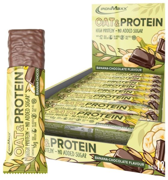Ironmaxx Oat&Protein 12x45g (Banana Chocolate)