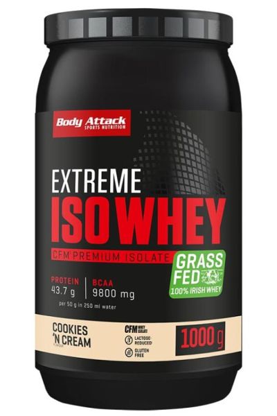 Body Attack Extreme Iso Whey (Cookies 'n Cream)