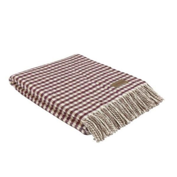 Eskimo Maloja Plaid Decke (130x180 cm) - Violett
