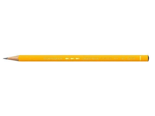 Caran d'Ache Bleistift Technograph 3H - 1 Bleistift