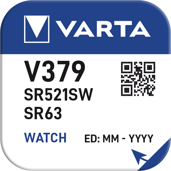 Varta V379 / SR521SW - Uhrenbatterie
