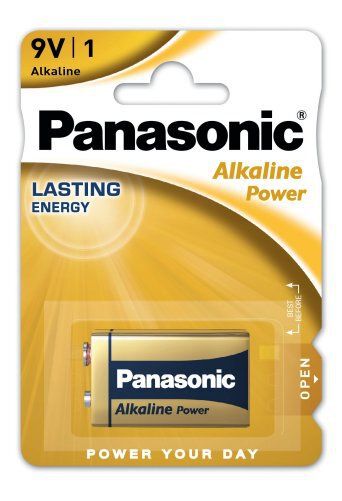 Panasonic Alkaline Power, 9V - 1 Batterie
