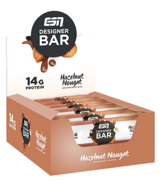 ESN Designer Bar 12x45g (Hazelnut&Nougat)