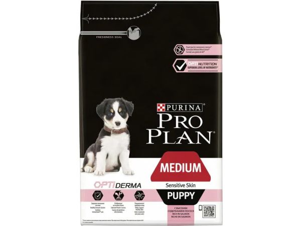 Purina Pro Plan Sensitive Skin, Puppy (3 kg) - Trockenfutter