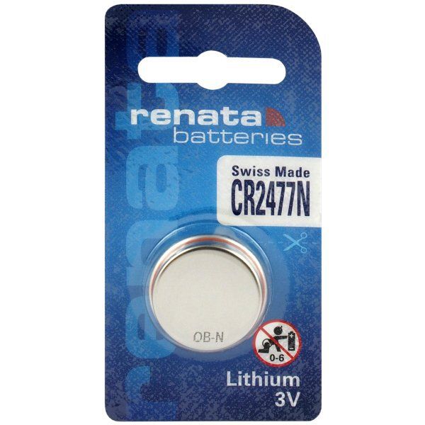 Renata CR2477N - Knopfzellen Batterie (Swiss Made).