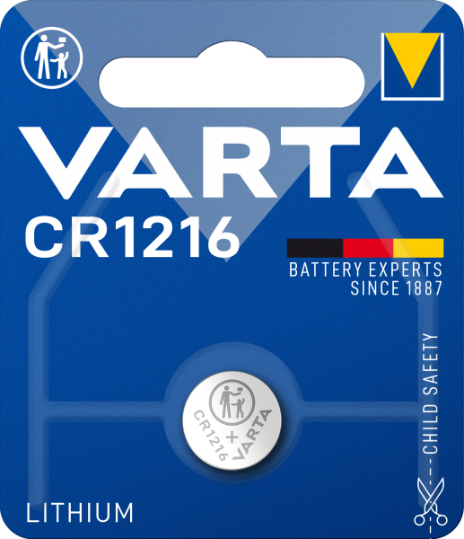 Varta CR1216 - Knopfzelle