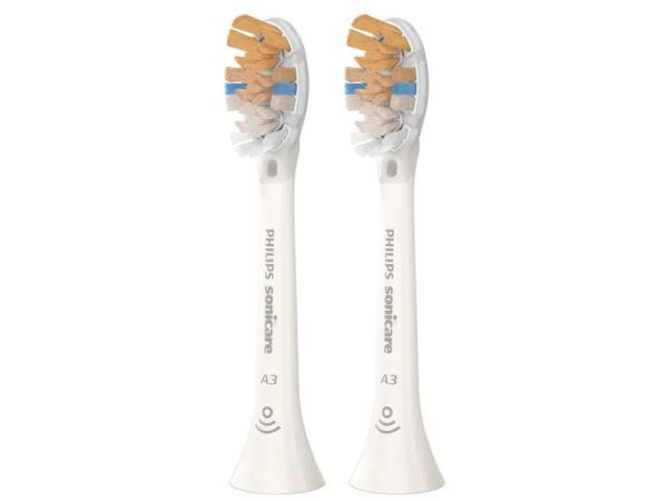 Philips All-in-One, Weiss - 2 Zahnbürsten-Aufsätze