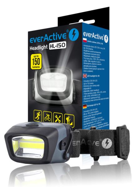 everActive HL-150 Led Headlight - Stirnlampe
