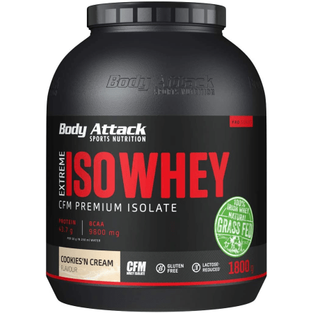 Body Attack Extreme Iso Whey Professional (Cookies and Cream)