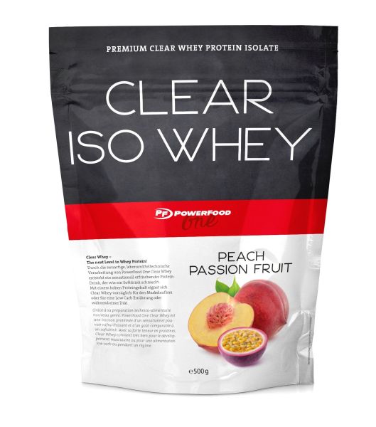 Powerfood One Clear Iso Whey (Peach Passion Fruit)