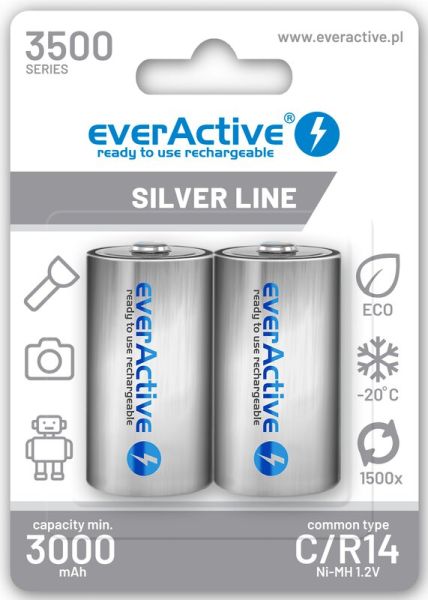 everActive C, 3500 mAh (Ni-MH) - 2 Akkus