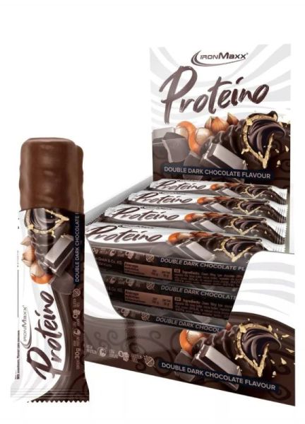Ironmaxx Proteino 12x30g (Double Dark Chocolate)