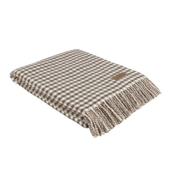 Eskimo Maloja Plaid Decke (130x180 cm) - Marrone