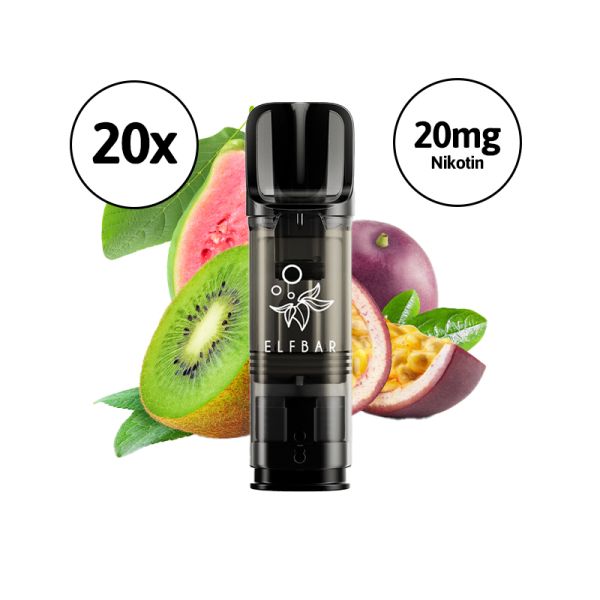 Elfbar ELFA Pro Pods (Kiwi Passionfruit Guava) - 20 Pods