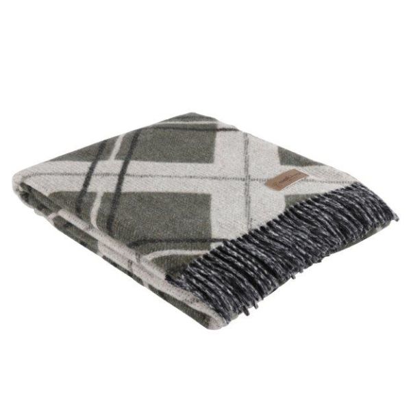 Eskimo Basilea Decke (130x180 cm) - Grün/Beige