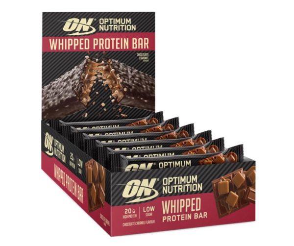 Optimum Nutrition Whipped Protein Bar 10x60g (Choco Caramel)