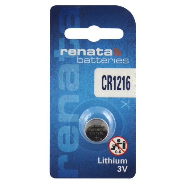 Renata CR1216 - Knopfzelle