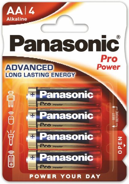 Panasonic Pro Power, AA - 4 Batterien