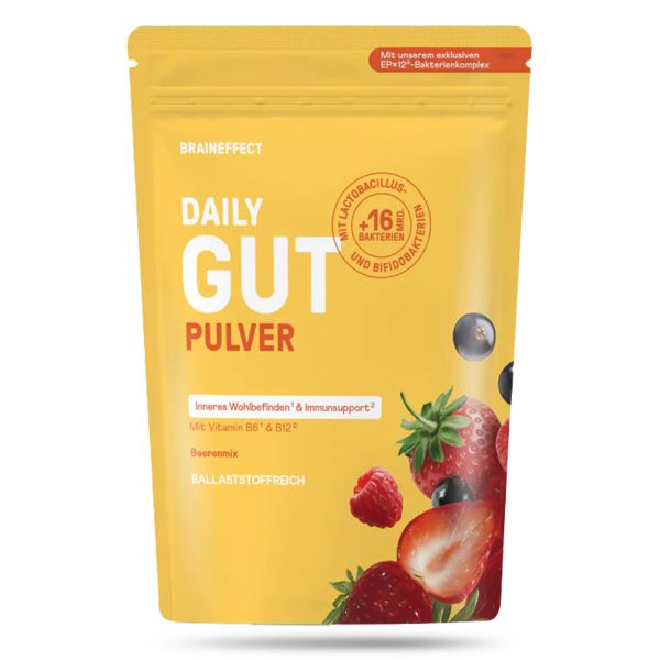 Braineffect Daily Gut Pulver (Beerenmix) - Beutel