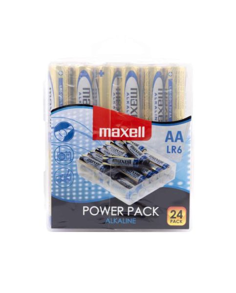 Maxell Alkaline, AA (LR6) - 24 Batterien