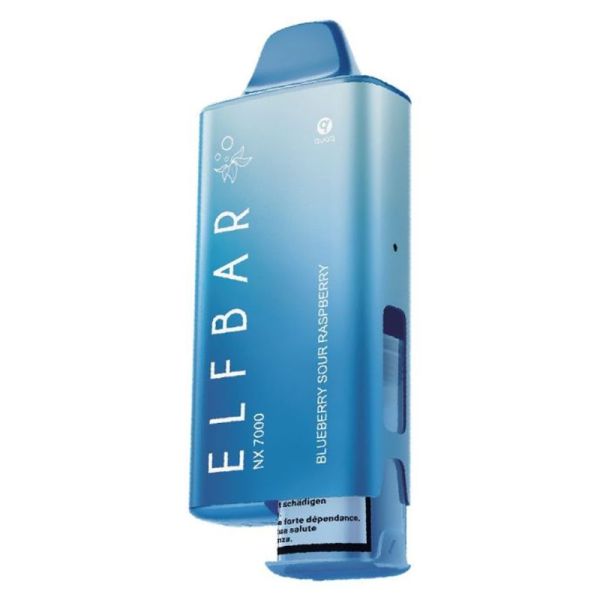 Elfbar NX 7000 Kit mit 1 Pod Blueberry Sour Raspberry (20mg) - Vape