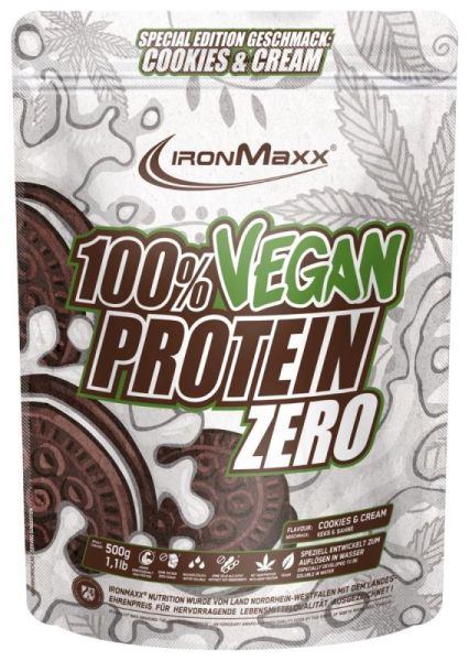 Ironmaxx 100% Vegan Protein Zero (Cookies and Cream)