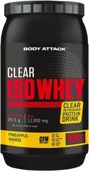 Body Attack Clear Iso Whey (Pineapple-Mango)