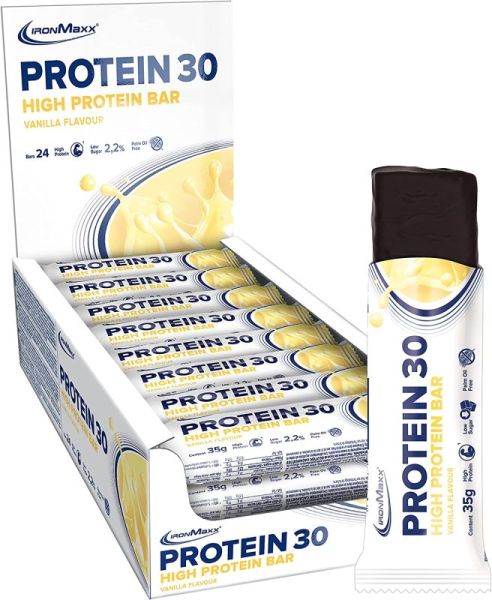 Ironmaxx Protein 30 Bar 24x30g (Vanilla)
