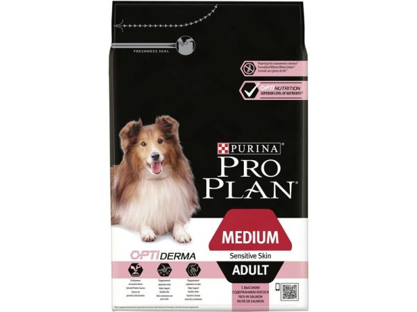 Purina Pro Plan Sensitive Skin, Adult (3 kg) - Trockenfutter