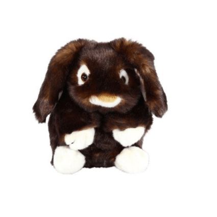 Kleiner Eskimo Plüschtier Hase (18cm) - Farbe Chocolate