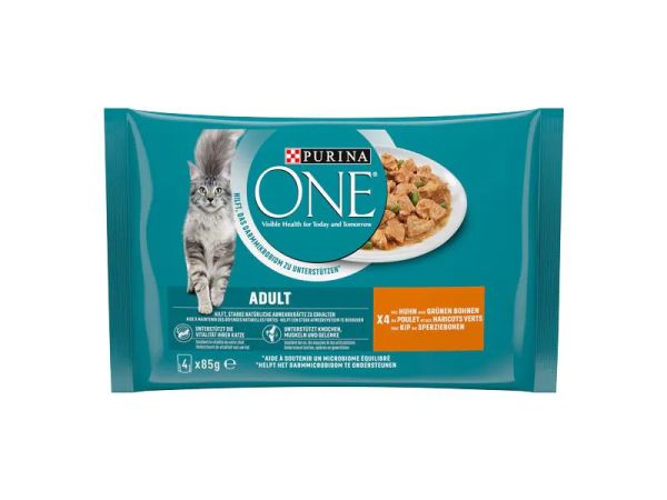 Purina One Huhn, Adult (4x85g) - Nassfutter